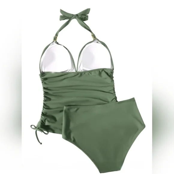 SOLD SUUKSESS Halter Tankini Bathingsuit #413 - Picture 6 of 15